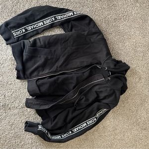 Michael Kors Black Zip-Up Hoodie